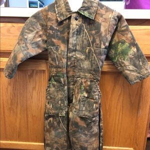 Boys snow mobile suit